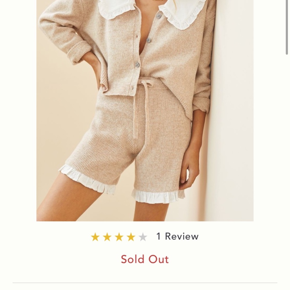 Anthropologie lounge set